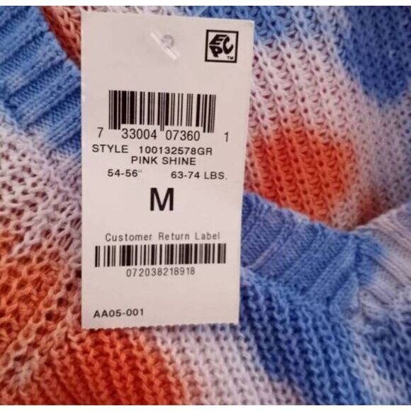 EPIC THREADS RAINBOW TIE DYE GIRLS SWEATER SZ.M NWT. - Picture 6 of 9